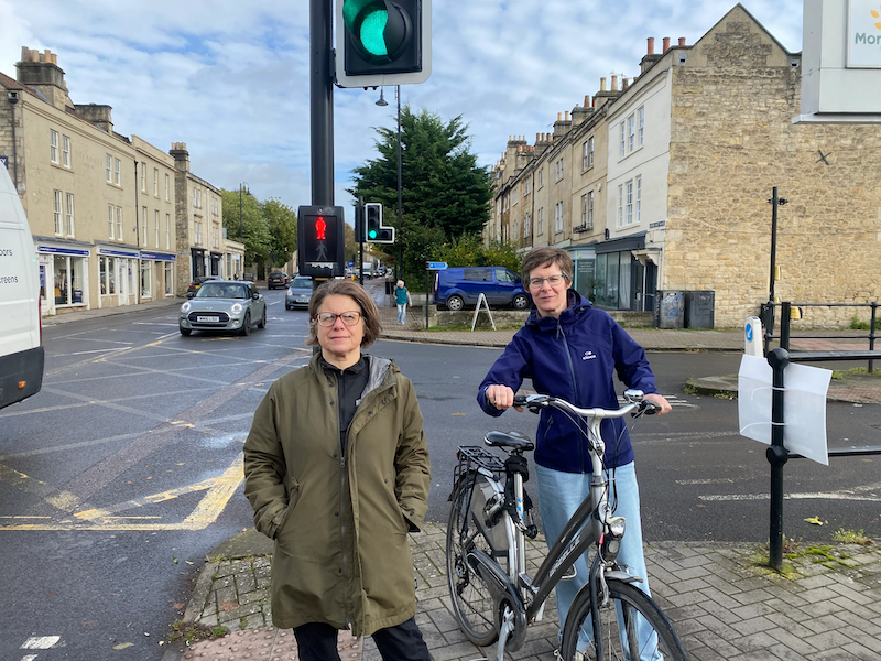 Councillors Joanna Wright and Saskia Heijltjes