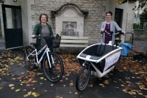 Green BaNES councillors Joanna Wright and Saskia Heijltjes